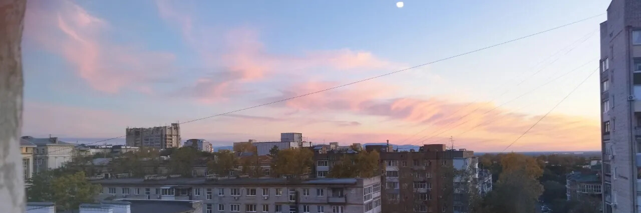 Вид из окна